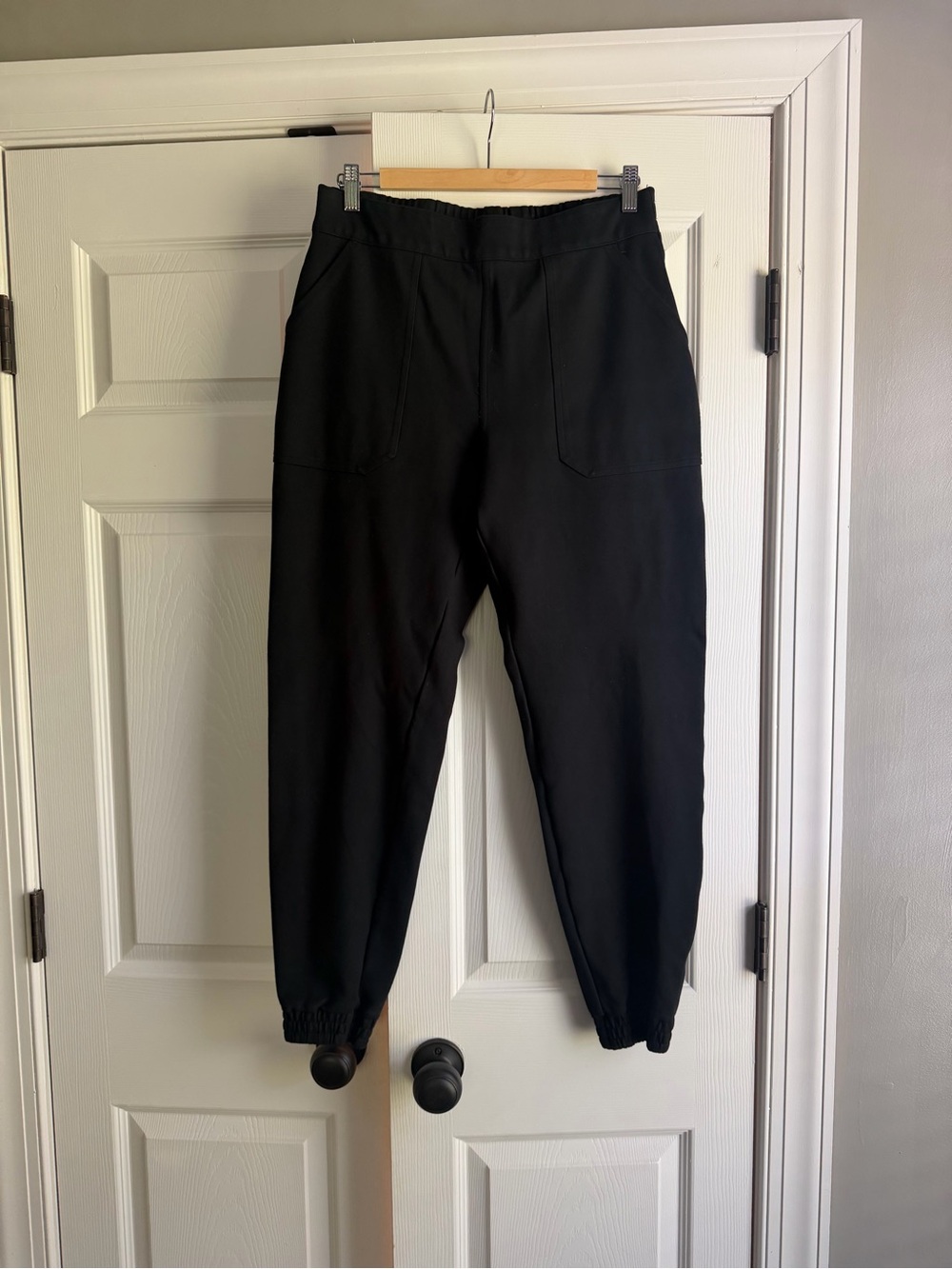 SPANX Black Women's High-Stretch Jogger Pants